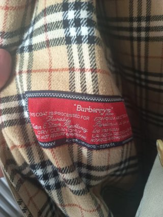 Gabardina Burberry Mujer Beige con capucha