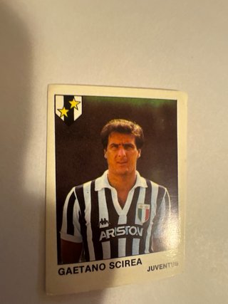 Figurina Calcio Flash '85 Gaetano Scirea Juventus