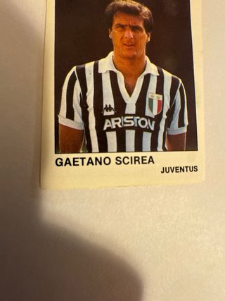 Figurina Calcio Flash '85 Gaetano Scirea Juventus