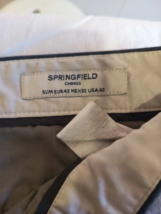 Pantalón Chino Springfield Gris