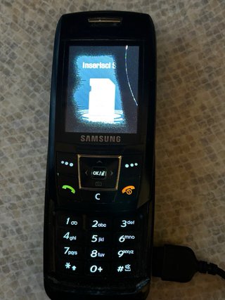 Samsung SGH-E250 Cellulare Nero