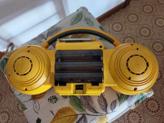 Radio Stereo Philips Roller 2 Giallo (Vintage '80)