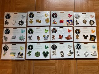 Conjunto de Pins Mickey Mouse Memories 2018