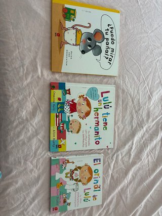 Libros para niños (quitar el pañal y hermanito )