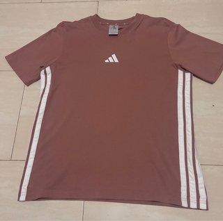 Camiseta Adidas 3 Stripes Jersey Rosa