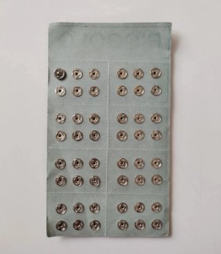 48 Bottoni Automatici Piccolo RUST PROOF