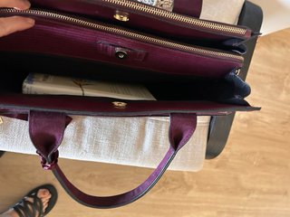 Bolso ejecutivo Parfois púrpura