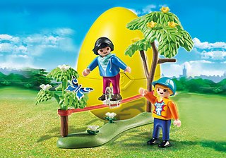 PLAYMOBIL Huevo 6839 Niños Jugando