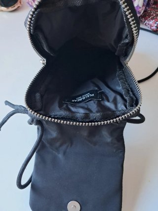 Bolso bandolera negro Pull&Bear