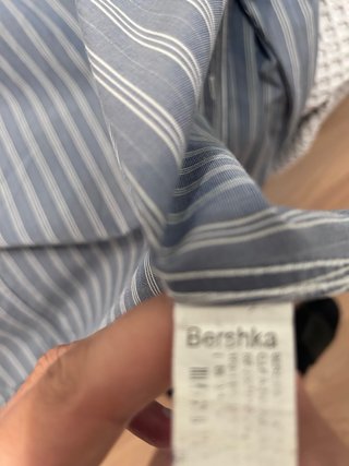 Camisa de rayas Bershka hombre