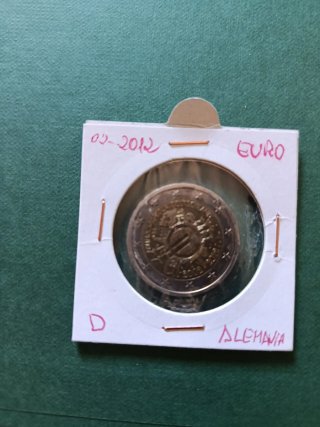 2€ Conmemorativa Alemania EURO 2012