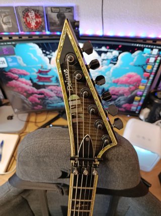 Guitarra ESP LTD M-1000 + ESTUCHE RÍGIDO