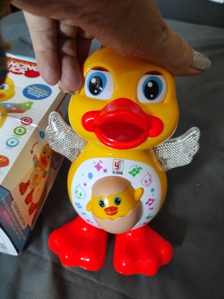 Pato Bailarín Juguete Musical Luces
