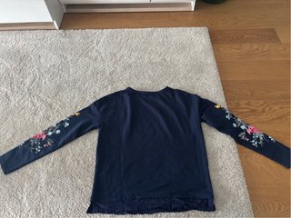 Sudadera Springfield floral azul