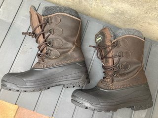 Botas de invierno Meindl Solden Marrón/Negro