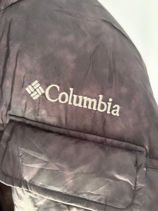 Chaqueta Columbia Larga Negra Talla L