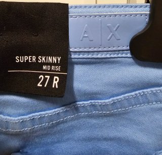 Pantalón Vaquero Armani Exchange Azul Nuevo
