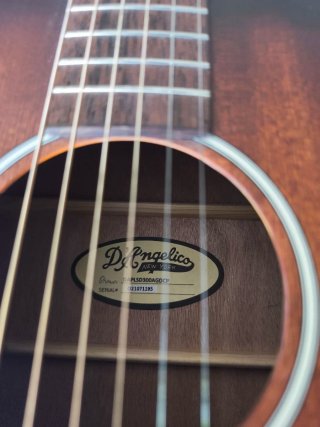 Guitarra Acústica Marrón, Regalo AMPLI Fender Foto