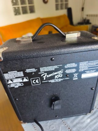 Guitarra Acústica Marrón, Regalo AMPLI Fender Foto