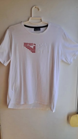 Camiseta Emporio Armani Blanca