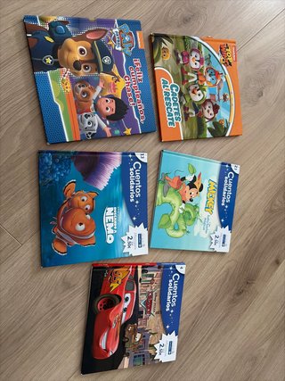 Lote libros Disney y Nikelodeon