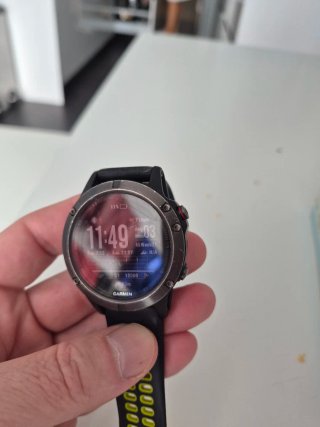 Garmin Fenix 5 47mm Reloj GPS Multisport Negro/Gri