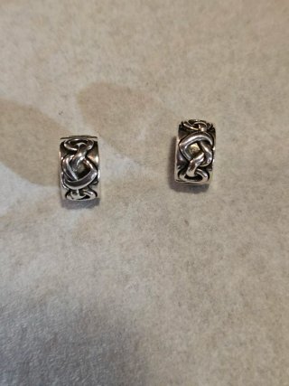 2 Charms Pandora Nudo Celta Plata