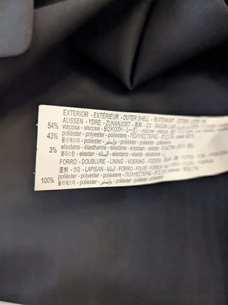 Giacca Doppiopetto Uomo Nero Tg 50 Moda Zara