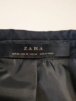 Giacca Doppiopetto Uomo Nero Tg 50 Moda Zara