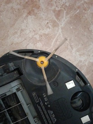 Aspirador iRobot Roomba con fallo