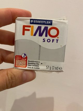 Arcilla polimérica Fimo - Necesita rehidratar