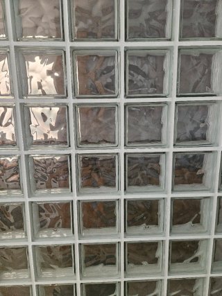 Ladrillos de pavés de vidrio