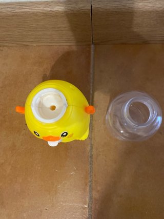 Dispensador agua patito amarillo
