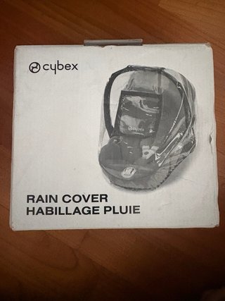 Funda de lluvia Cybex para Maxi Cosi NUEVA SIN USO