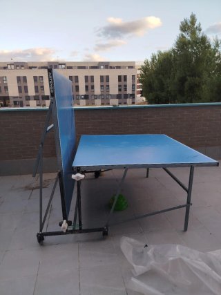 Mesa Ping Pong Plegable Exterior