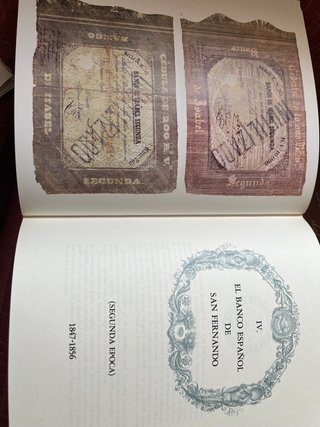 Libro "Los billetes del Banco de España"
