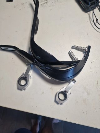 Cubremanos Pit Bike Negro