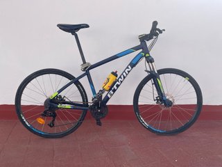 Bicicleta Montaña BTWIN Azul/Negra