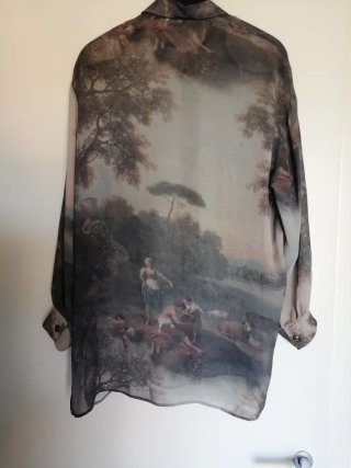 Camicia a manica lunga con gilet