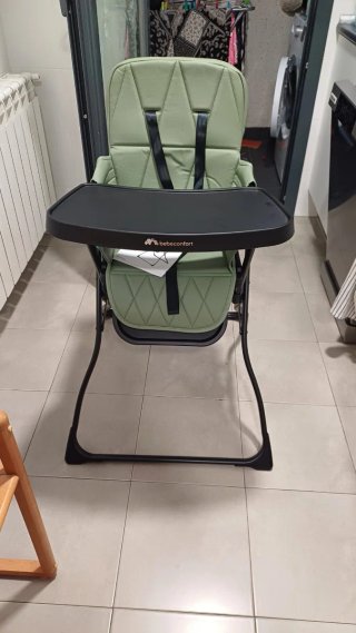 Trona Bebeconfort plegable verde