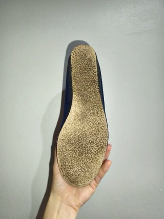 Zapatillas de estar por casa azul