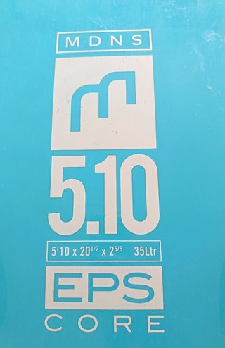 Tabla Surf MDNS 5'10 EPS CORE Soft