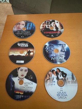 Lote 6 Películas DVD: Suspense y Acción