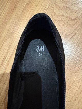 Bailarinas H&M Negras Talla 39.