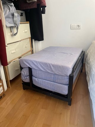 Puff Cama Plegable 80x190