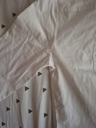 Camisa Bershka Blanca Manga Larga