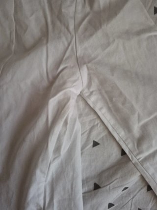 Camisa Bershka Blanca Manga Larga