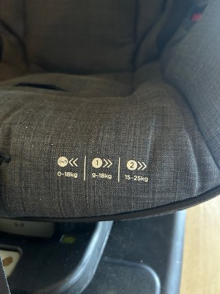 Silla de coche Isofix hasta 25kg