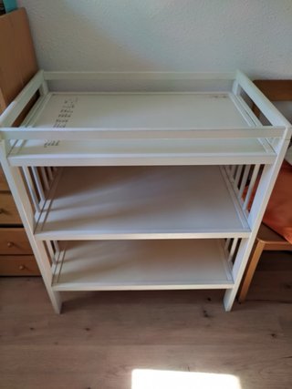Cambiador IKEA blanco
