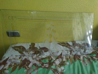 Cristal para mesa o escritorio con diseño